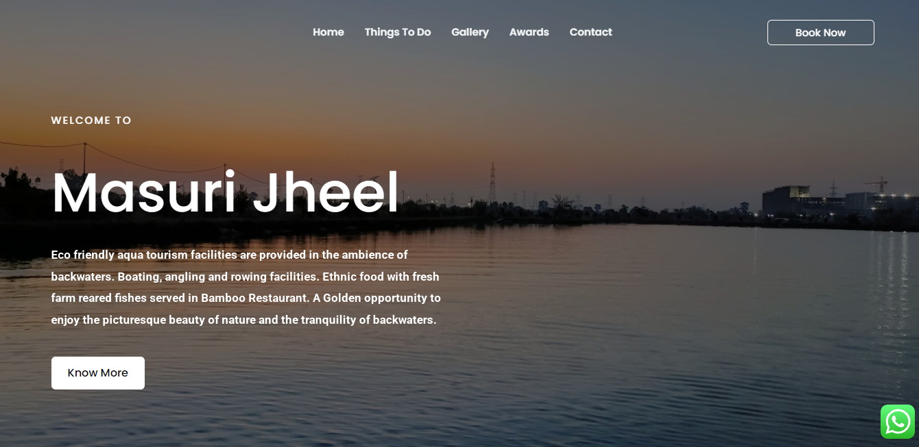 Masuri Jheel Eco Tourism Website
